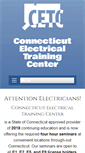 Mobile Screenshot of ctelectricaltrainingcenter.com
